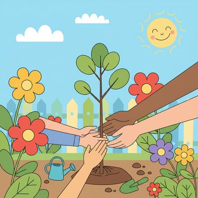 AI-generated image for SAT word heterogeneous