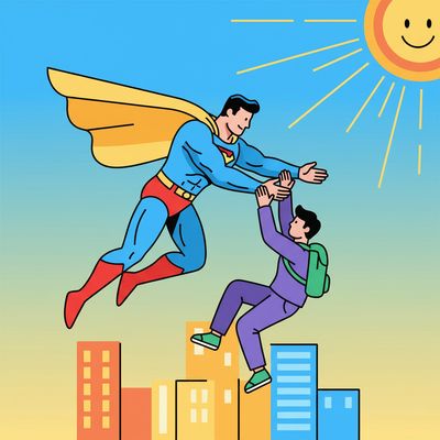 AI-generated image for SAT word hinge