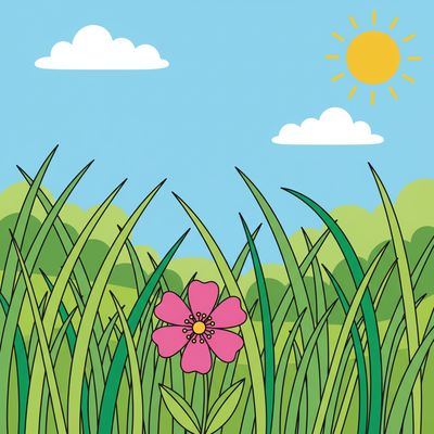 AI-generated image for SAT word humility