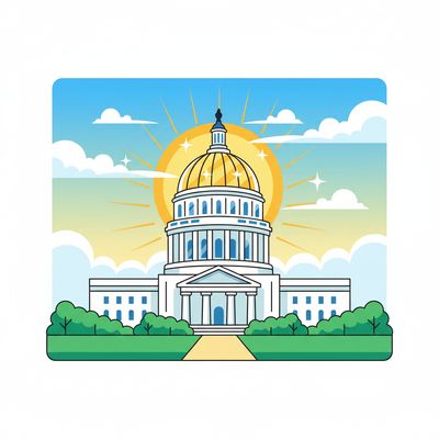 AI-generated image for SAT word hyperbole