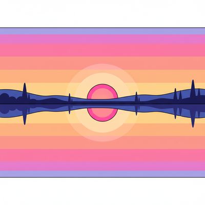 AI-generated image for SAT word idyllic