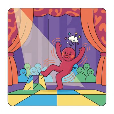 AI-generated image for SAT word ignominious