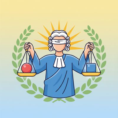 AI-generated image for SAT word impartial