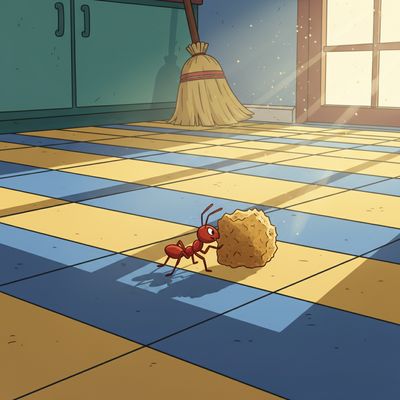 AI-generated image for SAT word imperceptible