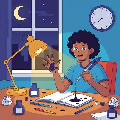 AI-generated image for SAT word impervious