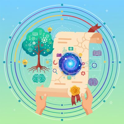 AI-generated image for SAT word implication