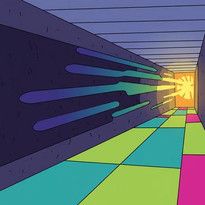 AI-generated image for SAT word implore