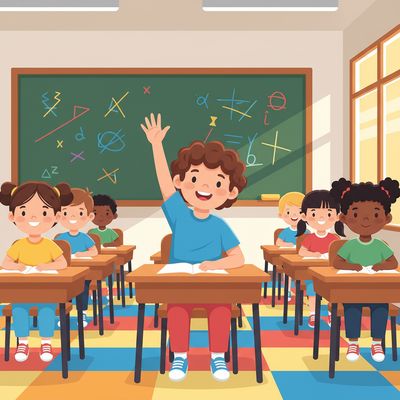 AI-generated image for SAT word importune