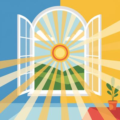 AI-generated image for SAT word indigent