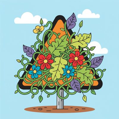 AI-generated image for SAT word indulgent