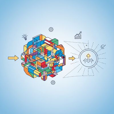 AI-generated image for SAT word inextricable