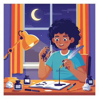 AI-generated image for SAT word interdependent