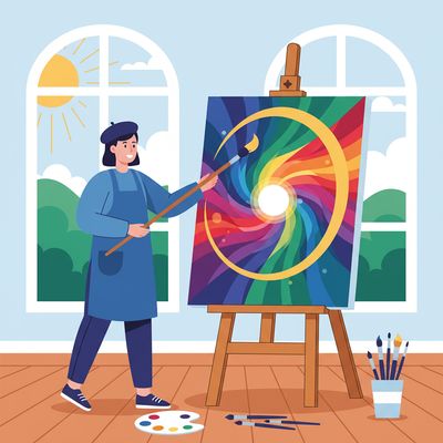 AI-generated image for SAT word interlude