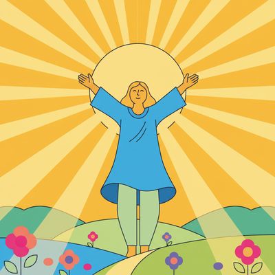 AI-generated image for SAT word intimate