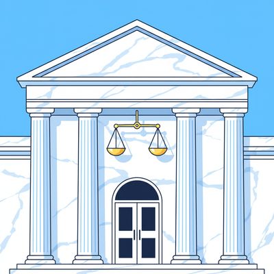 AI-generated image for SAT word judicial