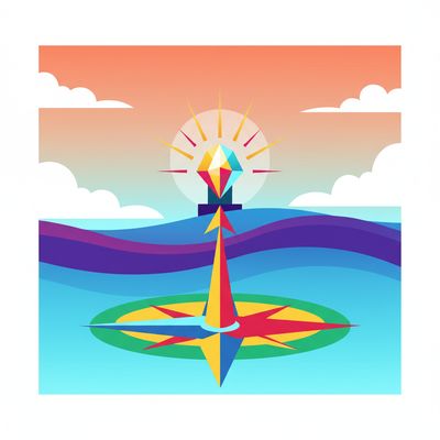 AI-generated image for SAT word labyrinth