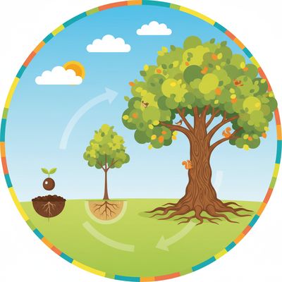 AI-generated image for SAT word languish