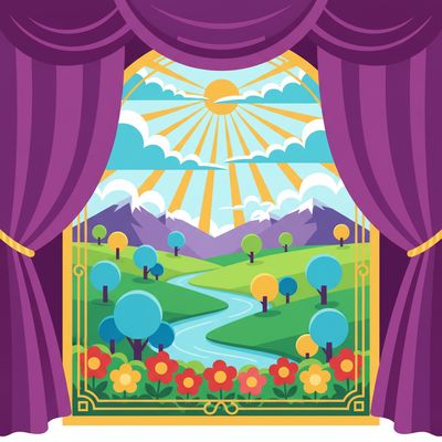 AI-generated image for SAT word levity