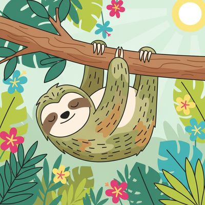 AI-generated image for SAT word listless