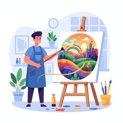 AI-generated image for SAT word localize