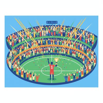 AI-generated image for SAT word lofty