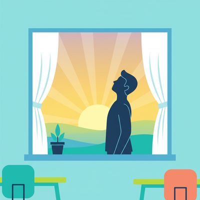 AI-generated image for SAT word longing