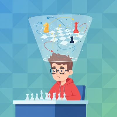 AI-generated image for SAT word luminous