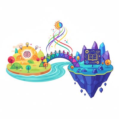 AI-generated image for SAT word magnify