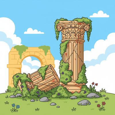 AI-generated image for SAT word matron