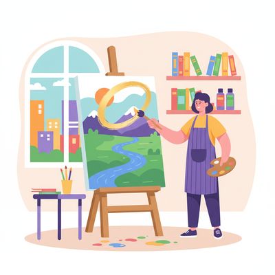 AI-generated image for SAT word mediation