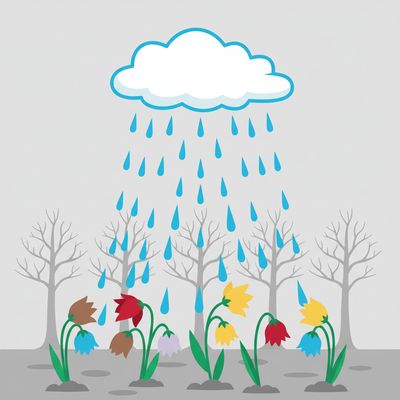 AI-generated image for SAT word melancholy