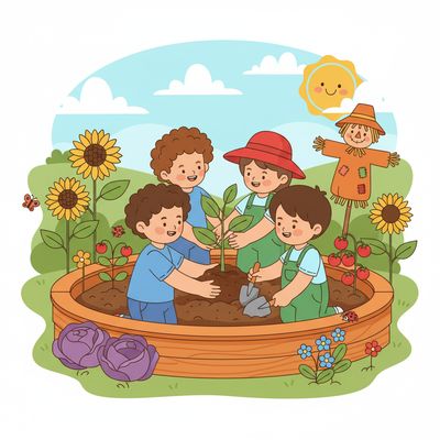 AI-generated image for SAT word mercy