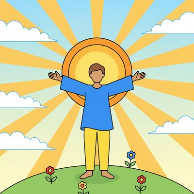 AI-generated image for SAT word mischievous