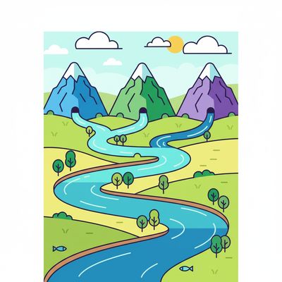 AI-generated image for SAT word moisture