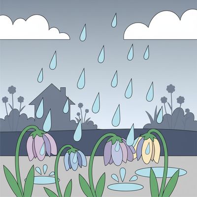 AI-generated image for SAT word moody