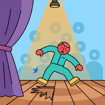 AI-generated image for SAT word mortify