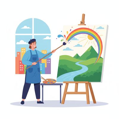 AI-generated image for SAT word mutual