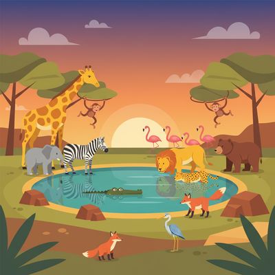 AI-generated image for SAT word nocturnal