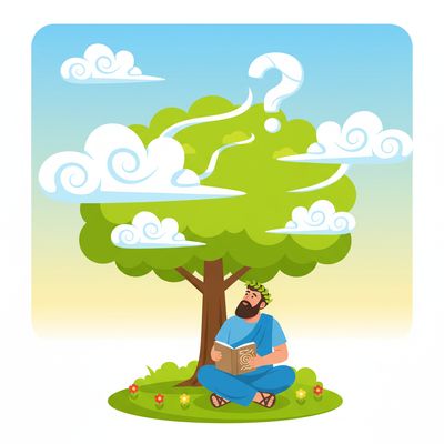 AI-generated image for SAT word nugget