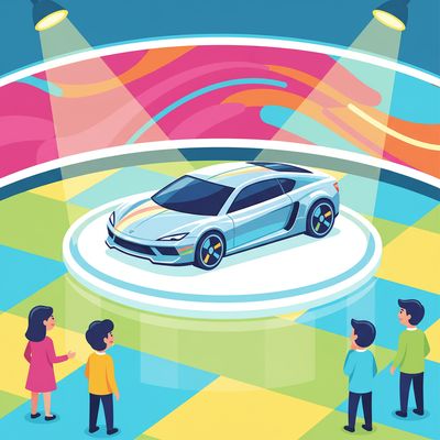 AI-generated image for SAT word obituary