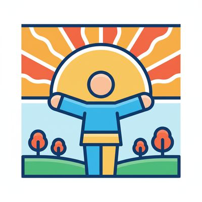 AI-generated image for SAT word oblivion