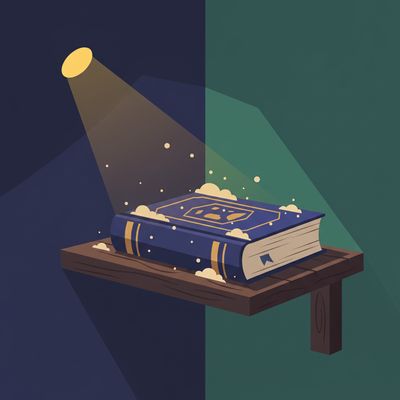 AI-generated image for SAT word obscure