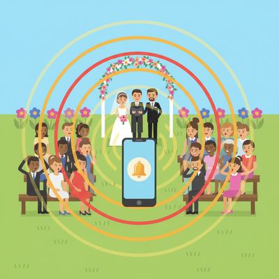 AI-generated image for SAT word obtrusive