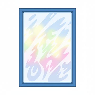 AI-generated image for SAT word opaque