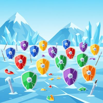 AI-generated image for SAT word oppress