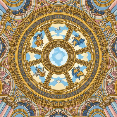 AI-generated image for SAT word ornate