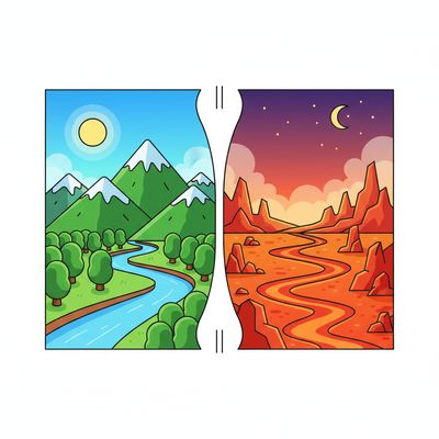 AI-generated image for SAT word out-of-the-way