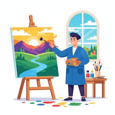 AI-generated image for SAT word out of place