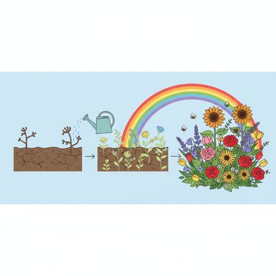 AI-generated image for SAT word outperform