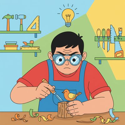 AI-generated image for SAT word outrank